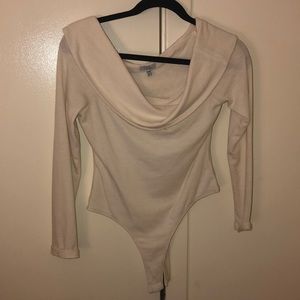 Off the shoulder body suit